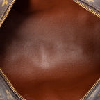Handbag Papillon 30 Brown Monogram Canvas