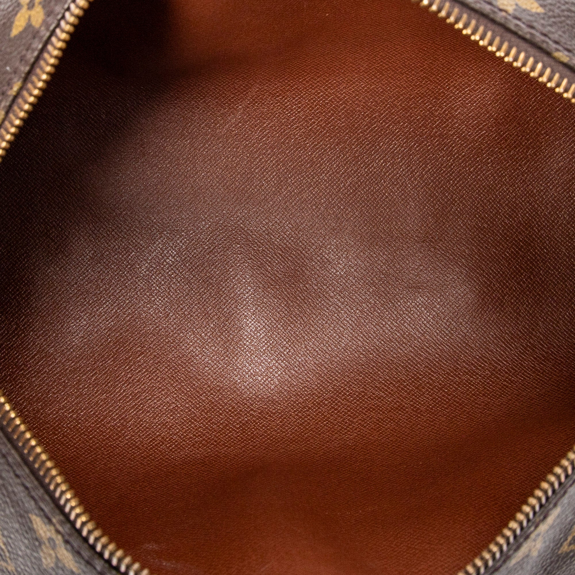 Handbag Papillon 30 Brown Monogram Canvas