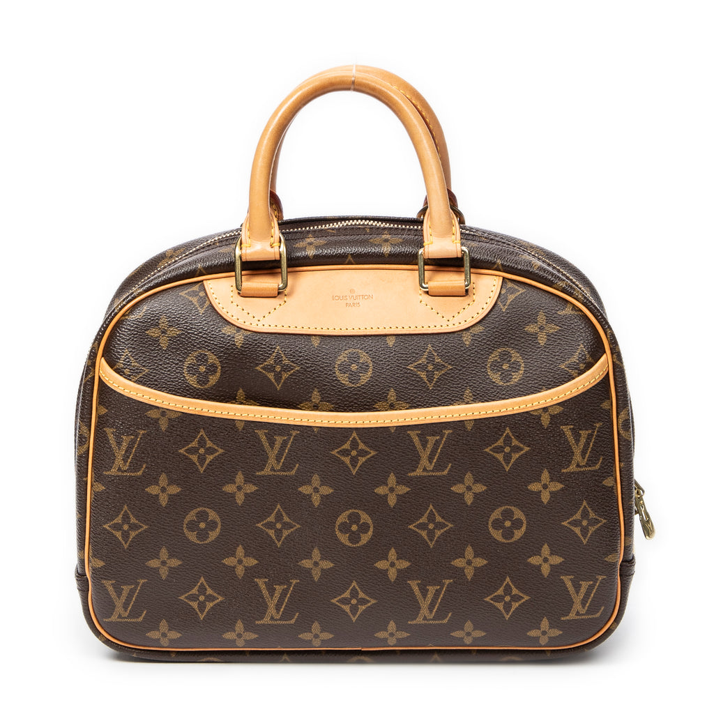 Bolso de mano Trouville lona Monogram marrón