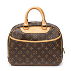 Bolso de mano Trouville lona Monogram marrón