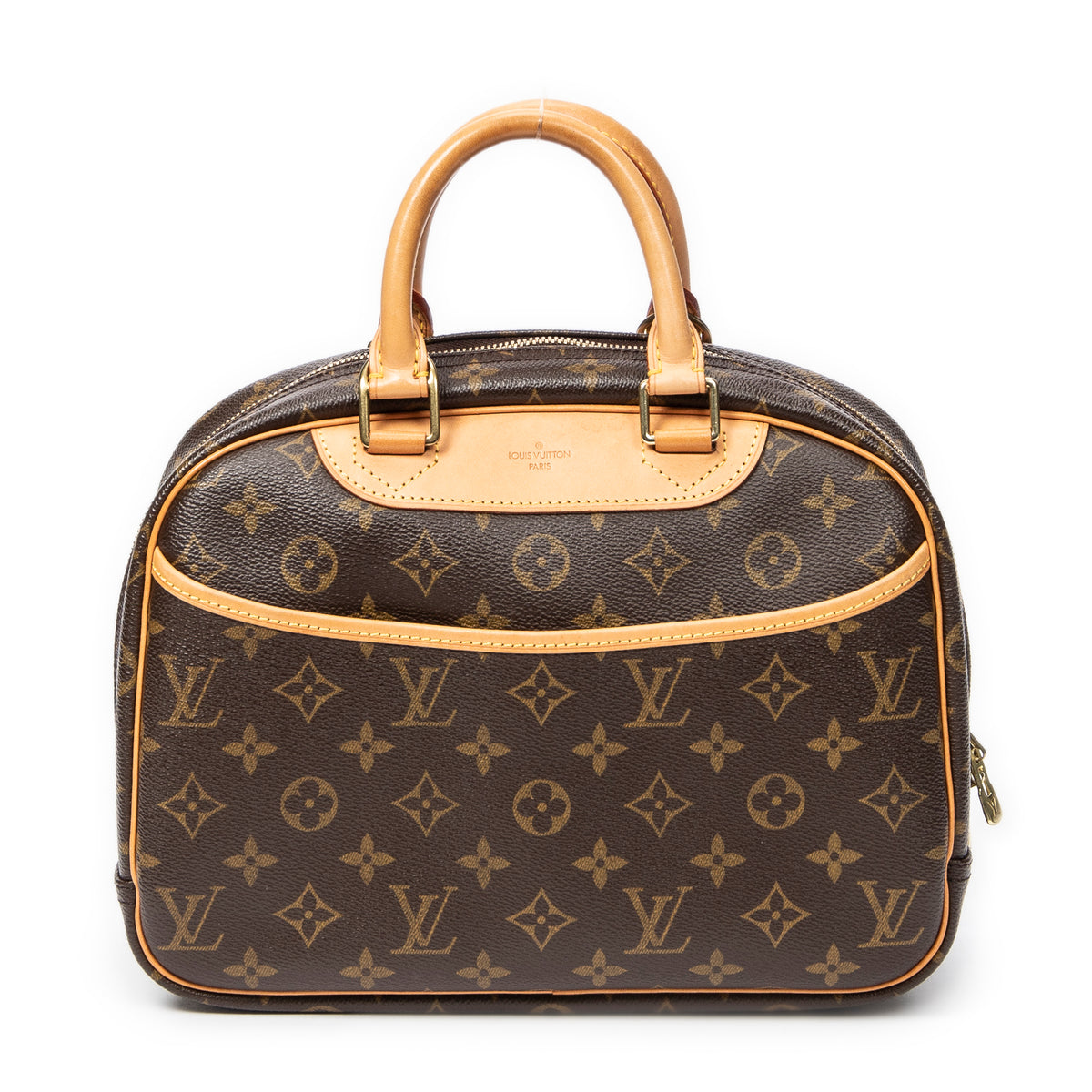 Bolso de mano Trouville lona Monogram marrón