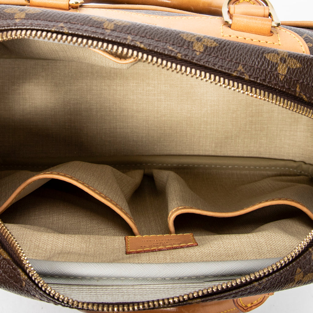 Bolso de mano Trouville lona Monogram marrón