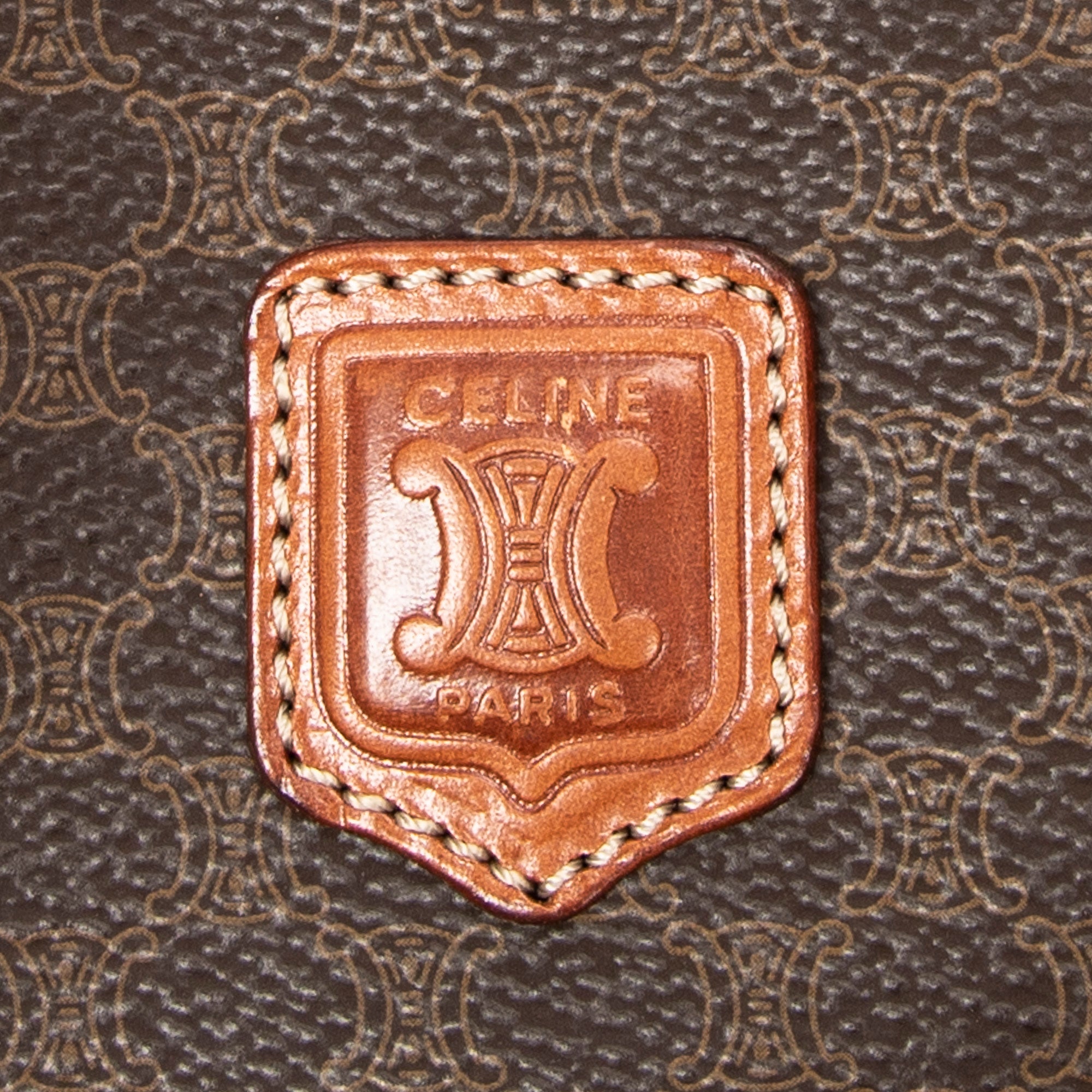Celine - Sac à main Dôme - Marron