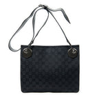 Shoulder Bag Eclipse Square Crossbody Black Monogrammed Canvas
