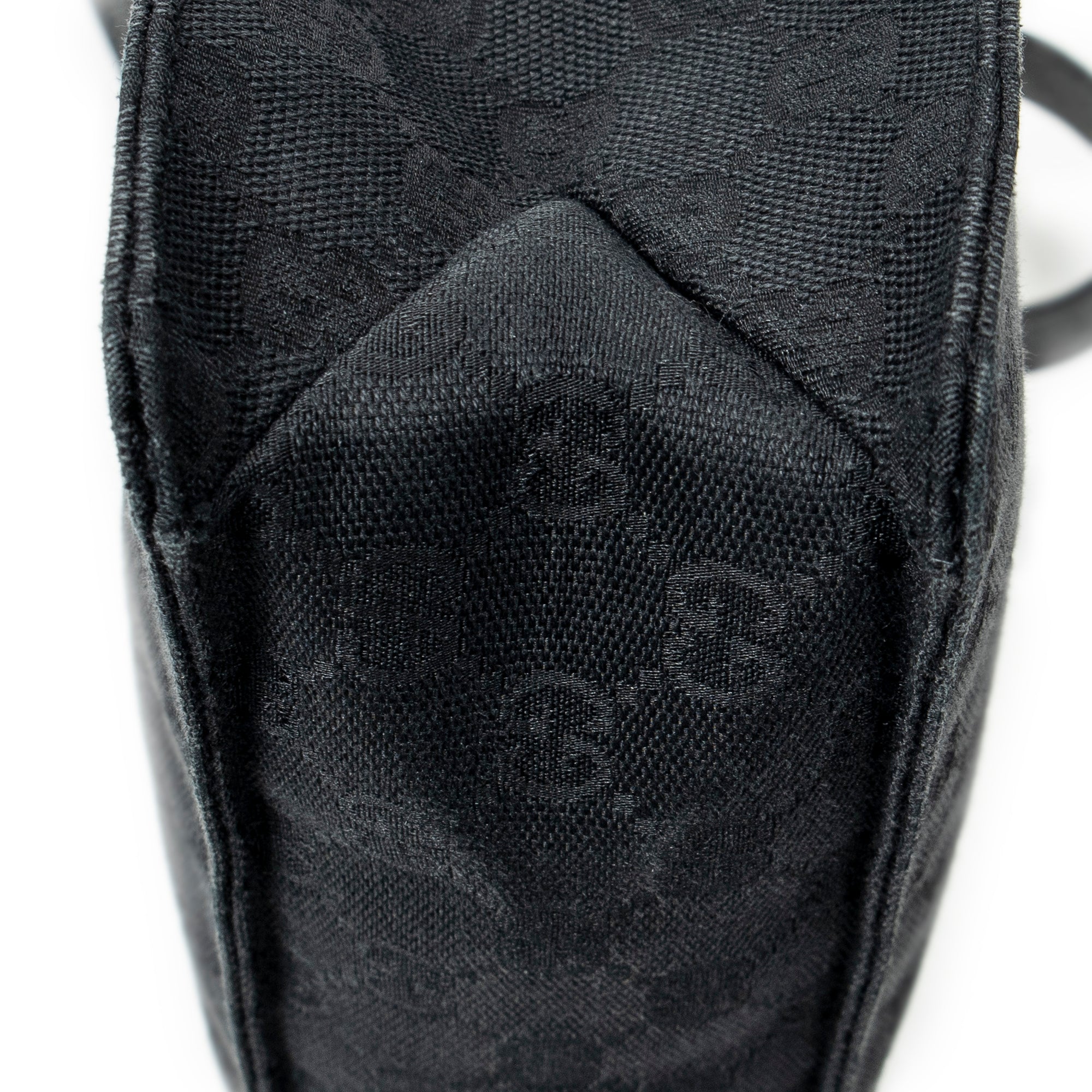 Shoulder Bag Eclipse Square Crossbody Black Monogrammed Canvas