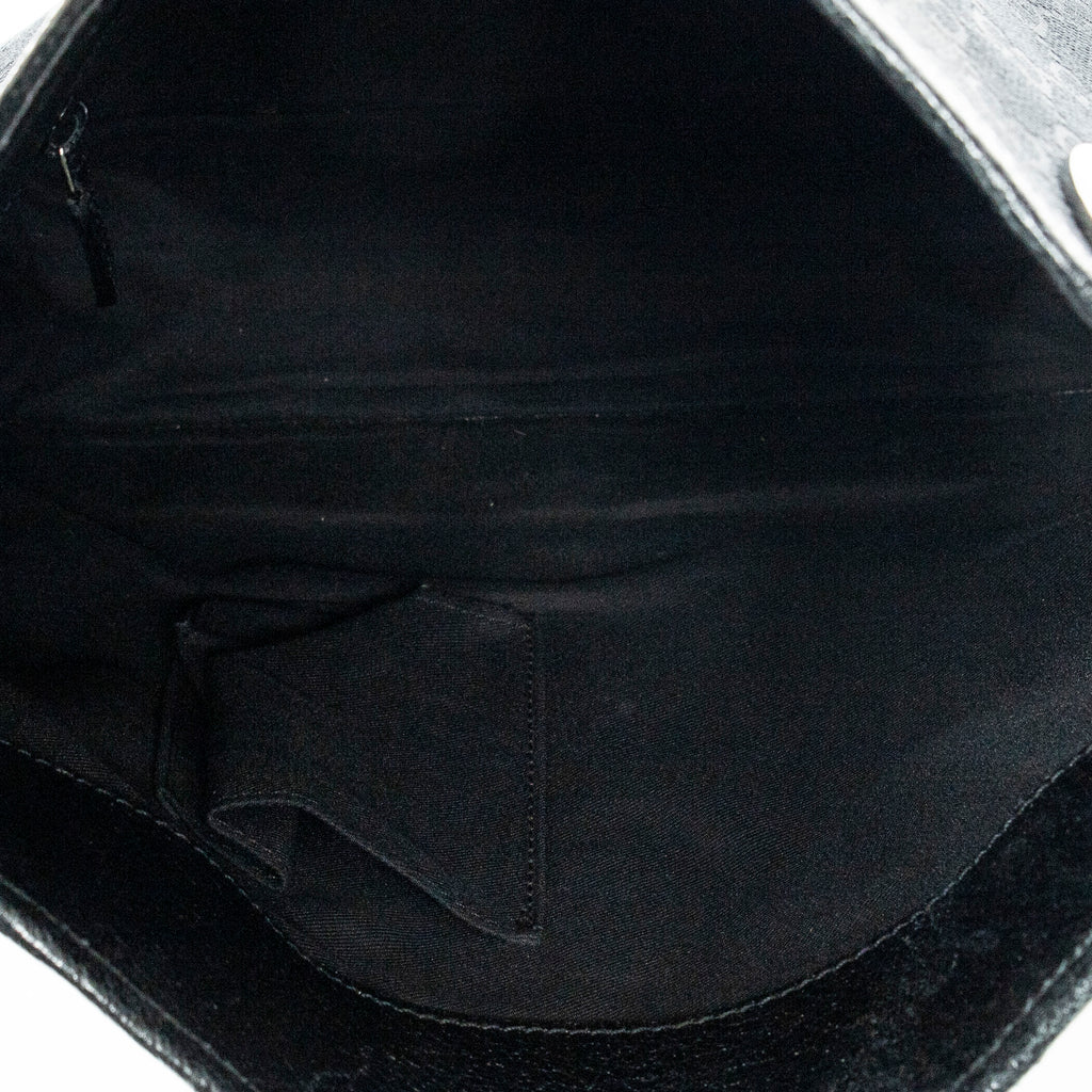 Shoulder Bag Eclipse Square Crossbody Black Monogrammed Canvas