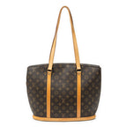 Shoulder Bag Babylone Brown Monogram Canvas