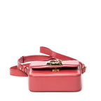 Shoulder Bag Mini C Bag Pink Smooth Leather