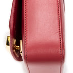 Shoulder Bag Mini C Bag Pink Smooth Leather
