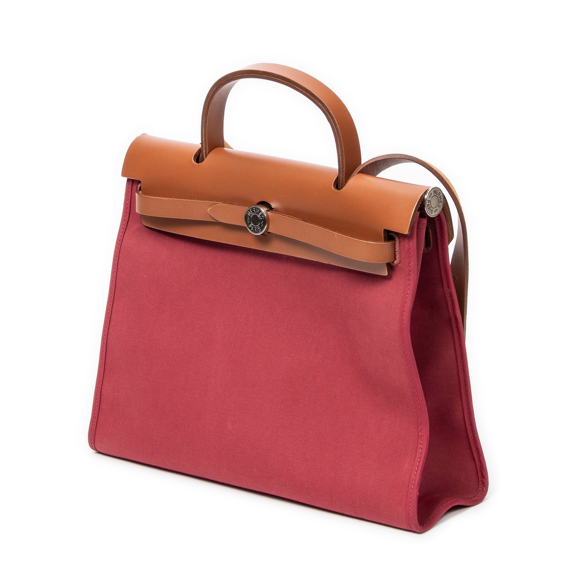 Shoulder Bag Herbag Zip PM Fuchsia Toile Officier Canvas