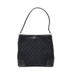 Shoulder Bag Vintage GG Shoulder Bag Black Monogrammed Canvas
