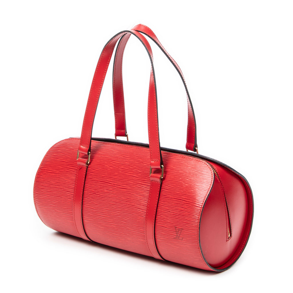 Bolso de Hombro Soufflot Epi Rojo