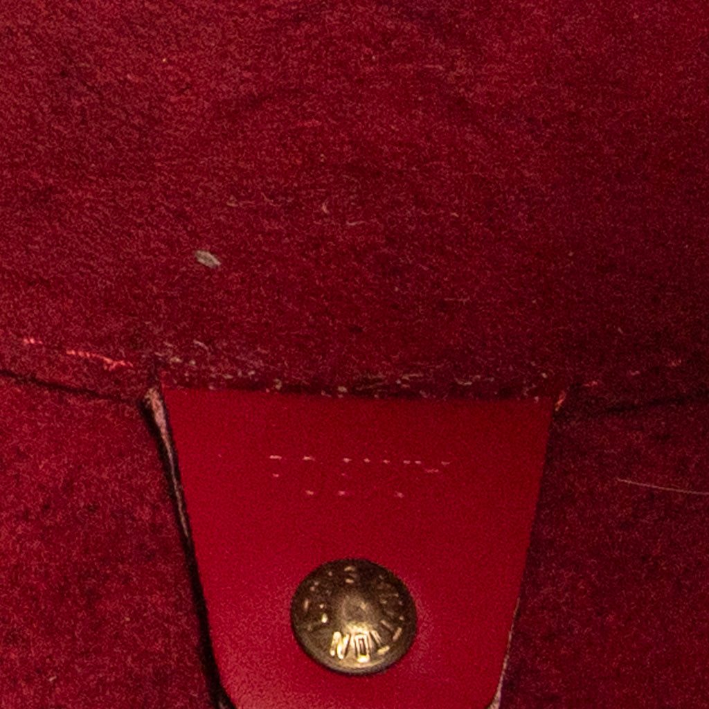 Bolso de Hombro Soufflot Epi Rojo