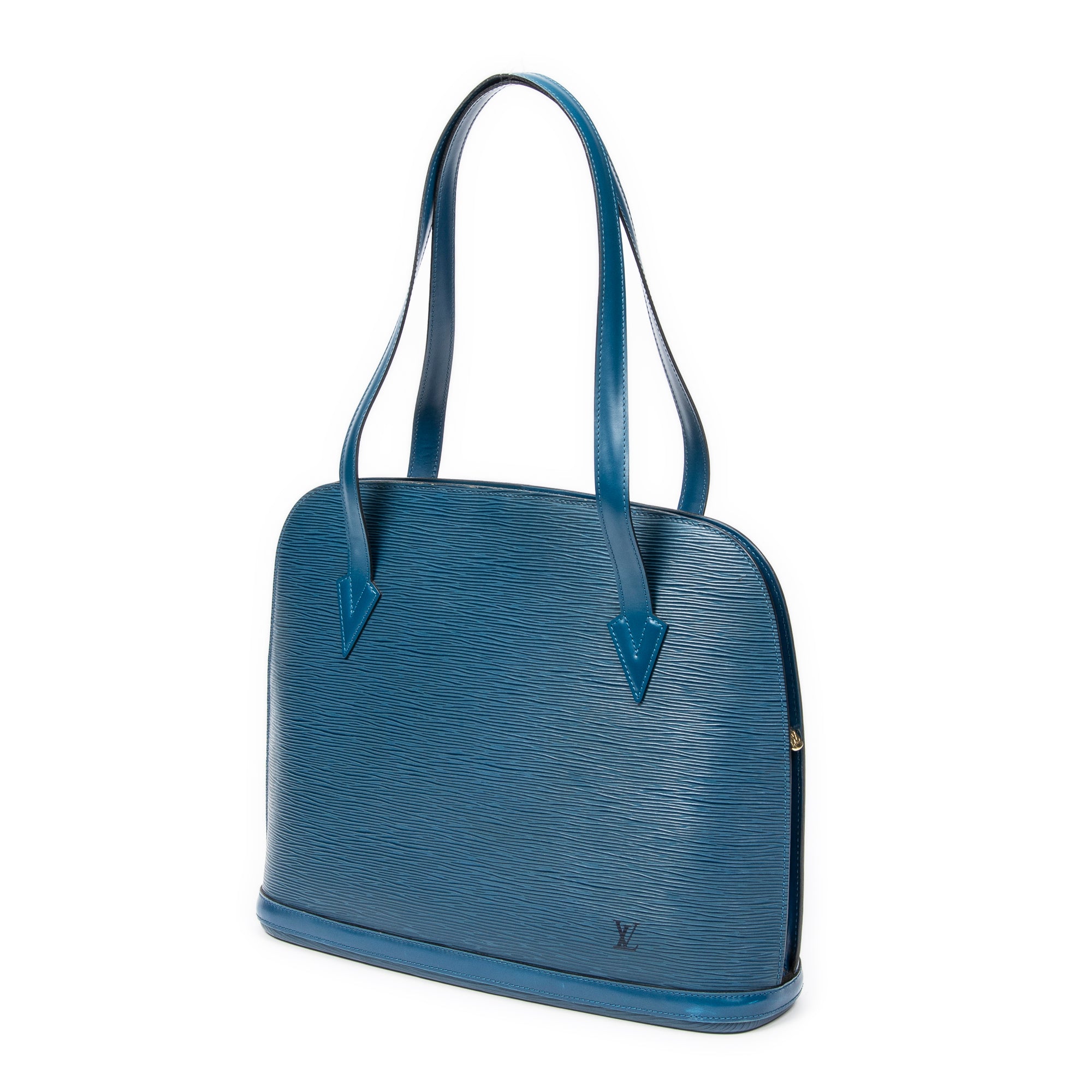 Shoulder Bag Lussac Blue Epi