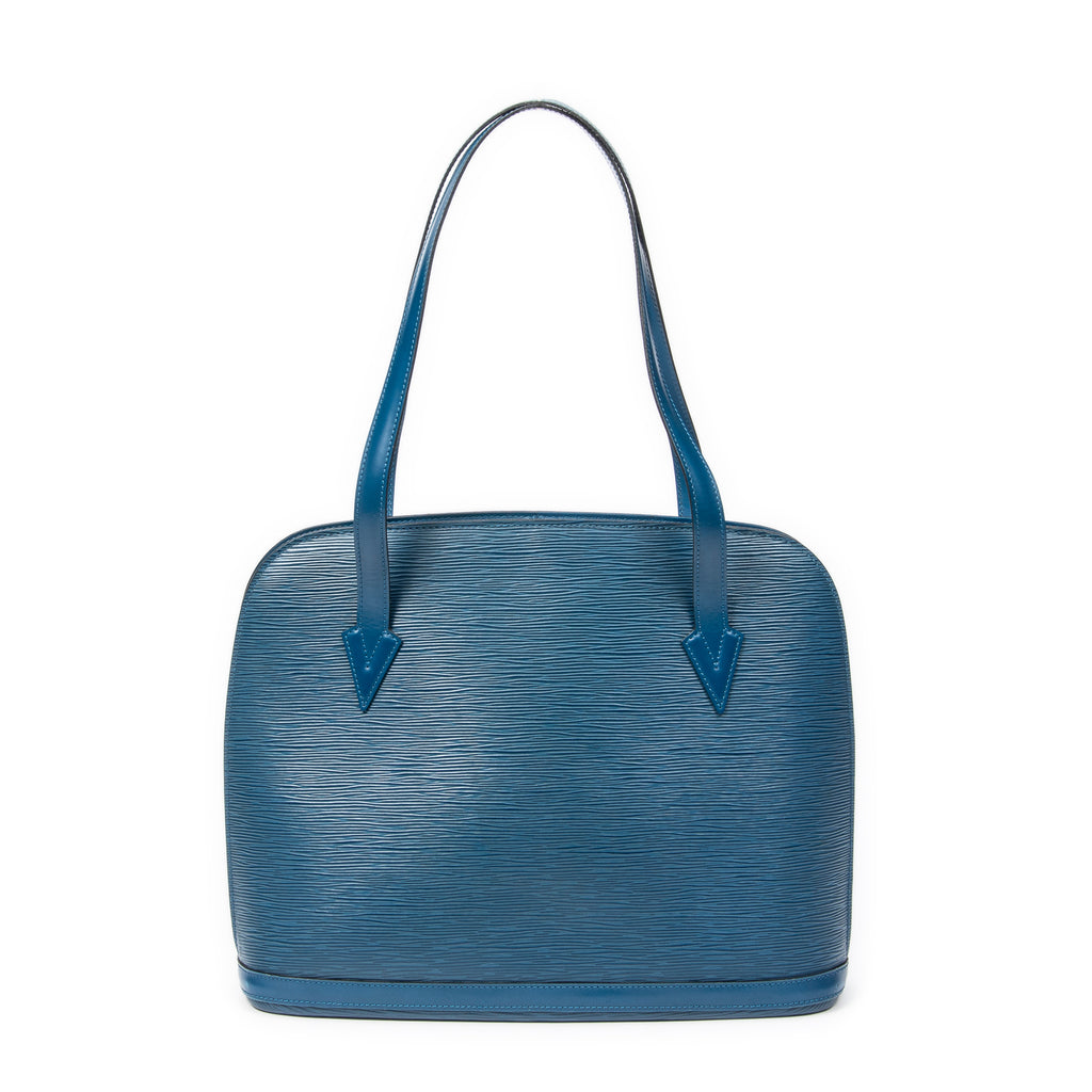 Shoulder Bag Lussac Blue Epi