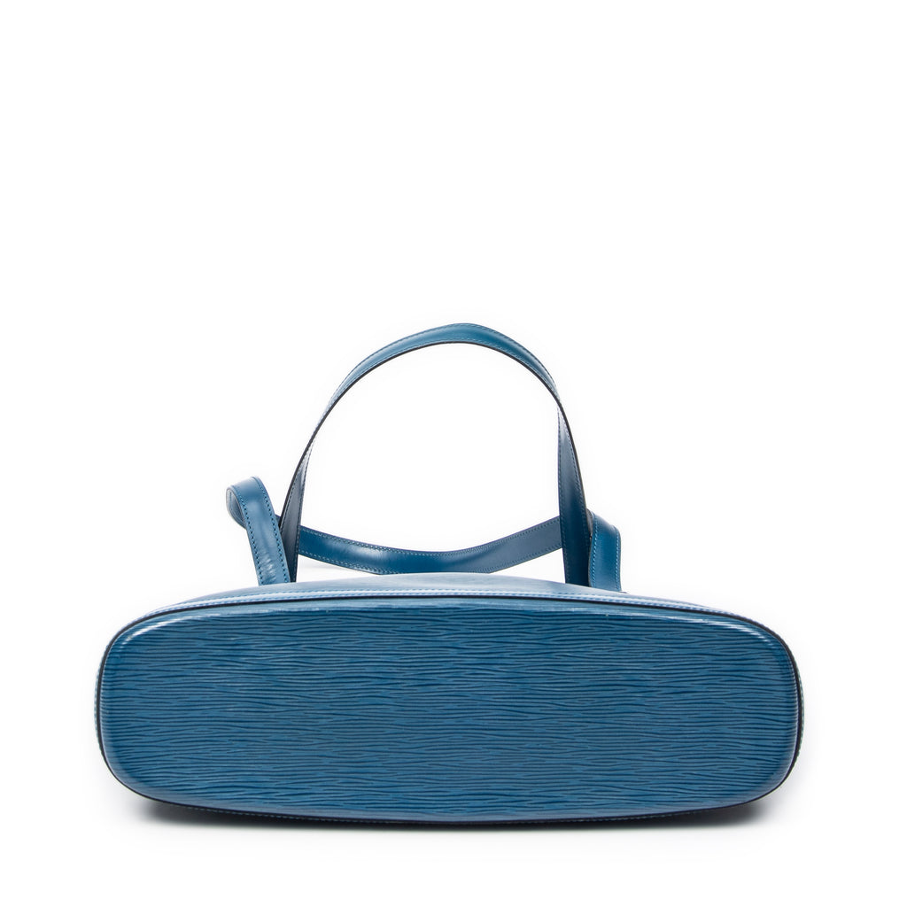 Shoulder Bag Lussac Blue Epi