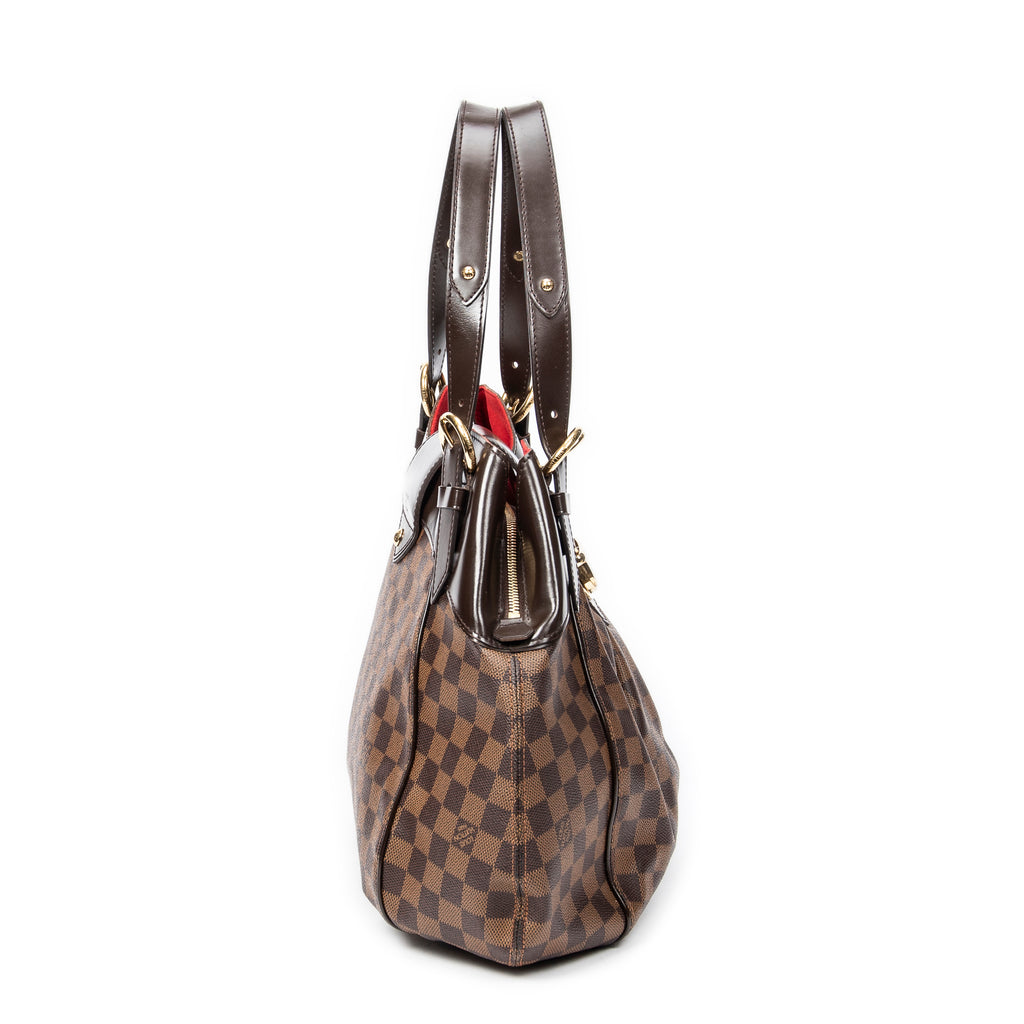 Shoulder Bag Sistina GM Brown Damier Ebene