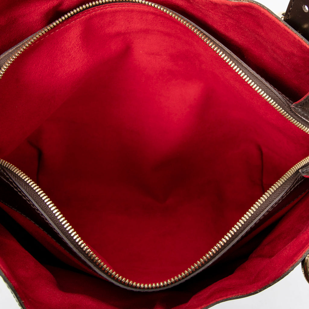 Shoulder Bag Sistina GM Brown Damier Ebene