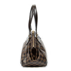 Bolso de hombro Verona PM Damier Ébène marrón