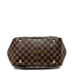 Bolso de hombro Verona PM Damier Ébène marrón