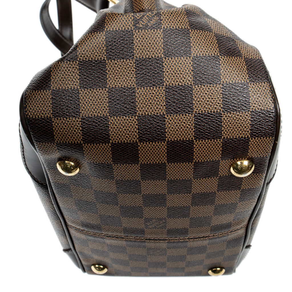 Bolso de hombro Verona PM Damier Ébène marrón
