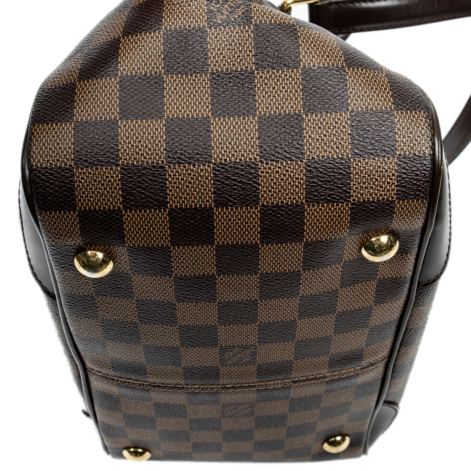 Bolso de hombro Verona PM Damier Ébène marrón