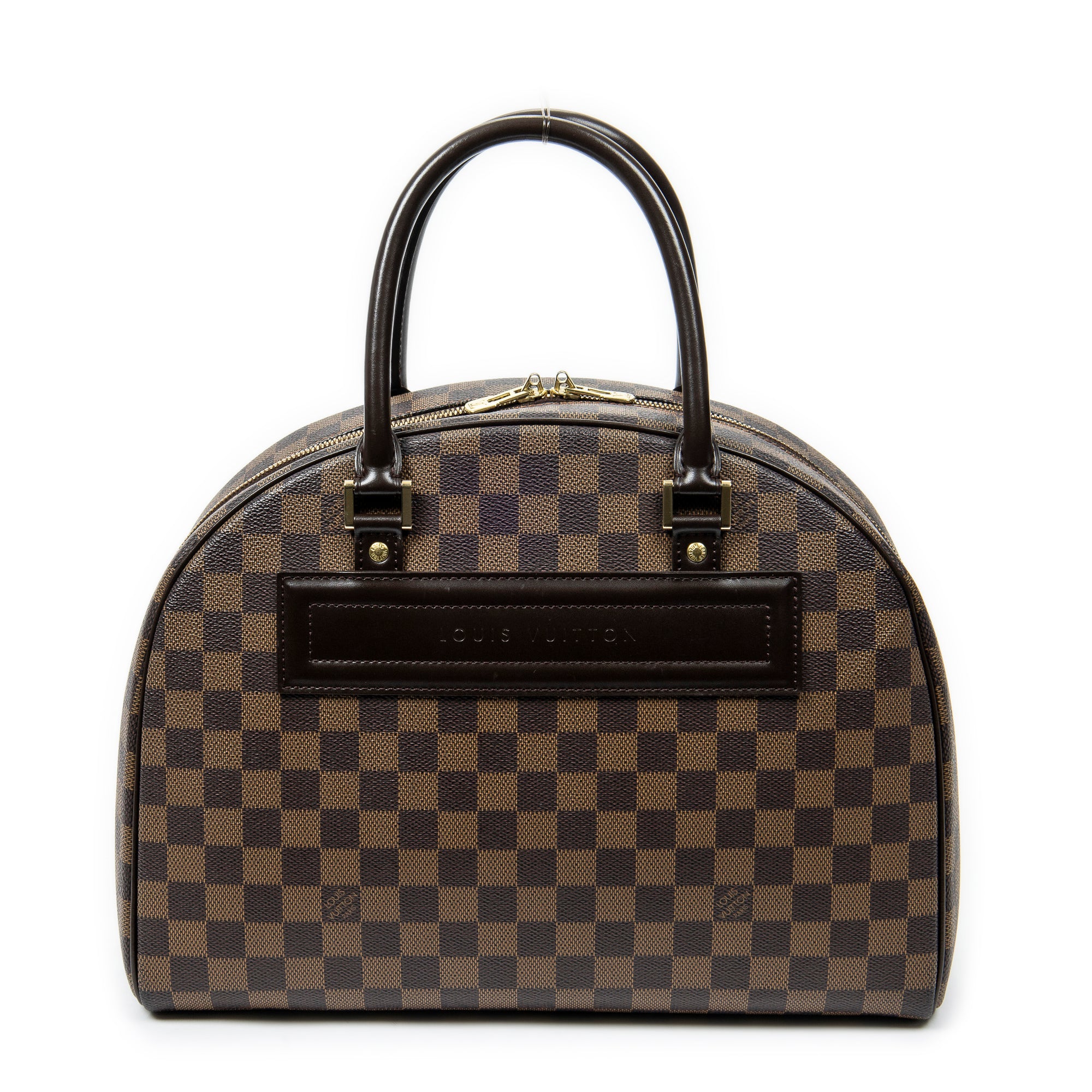 Handbag Nolita Brown Damier Ebene
