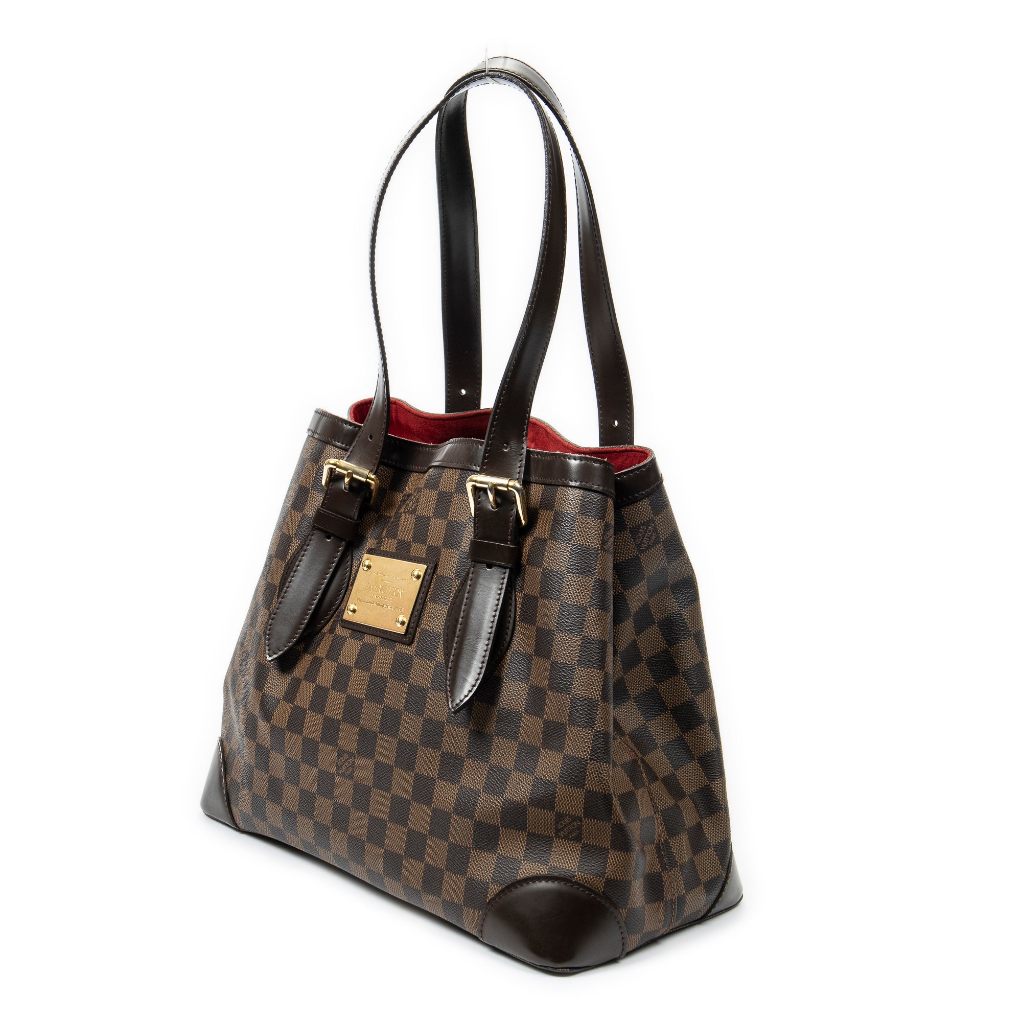Bolso de Hombro Hampstead MM Damier Ebene Marrón