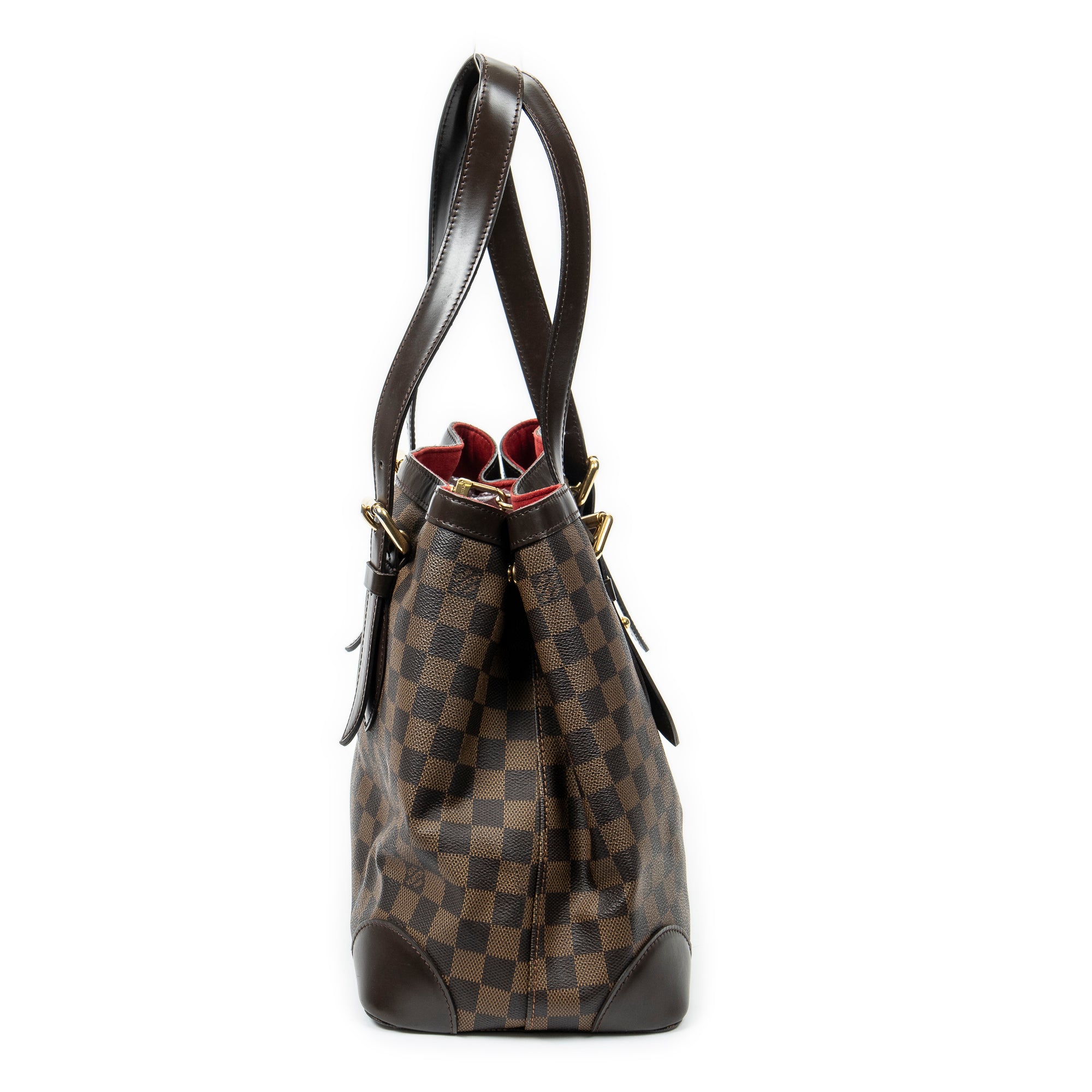 Bolso de Hombro Hampstead MM Damier Ebene Marrón