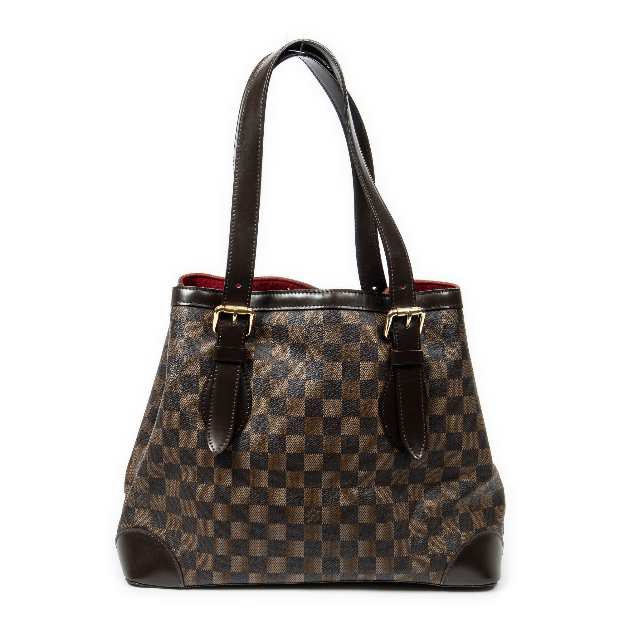Bolso de Hombro Hampstead MM Damier Ebene Marrón