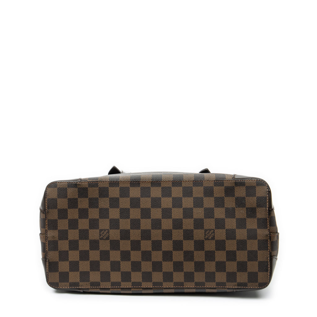 Bolso de Hombro Hampstead MM Damier Ebene Marrón