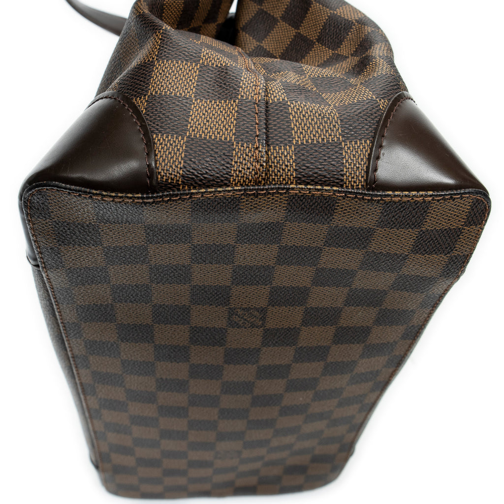 Bolso de Hombro Hampstead MM Damier Ebene Marrón