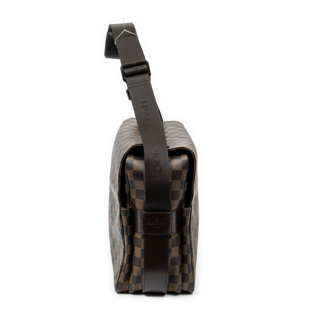 Shoulder Bag Naviglio Brown Damier Ebene