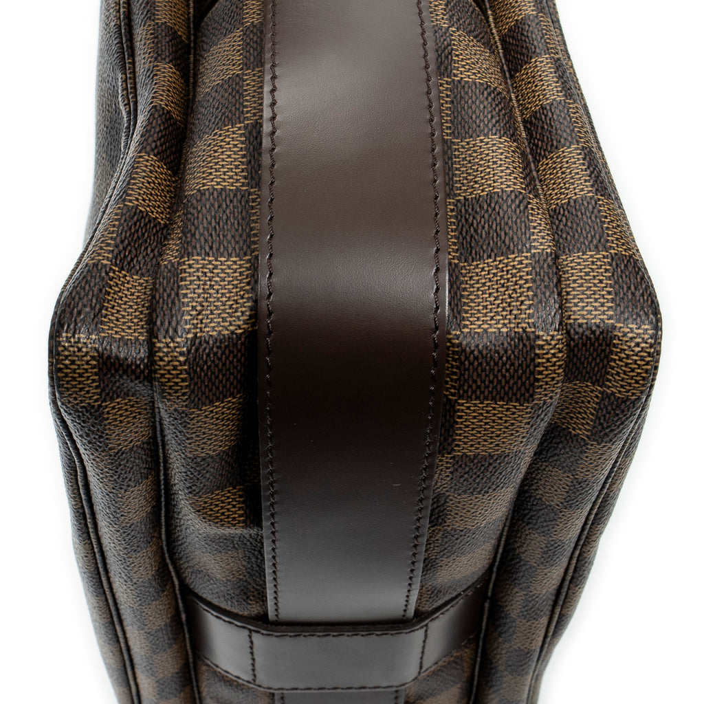 Shoulder Bag Naviglio Brown Damier Ebene
