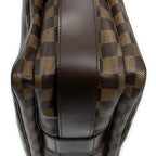 Shoulder Bag Naviglio Brown Damier Ebene