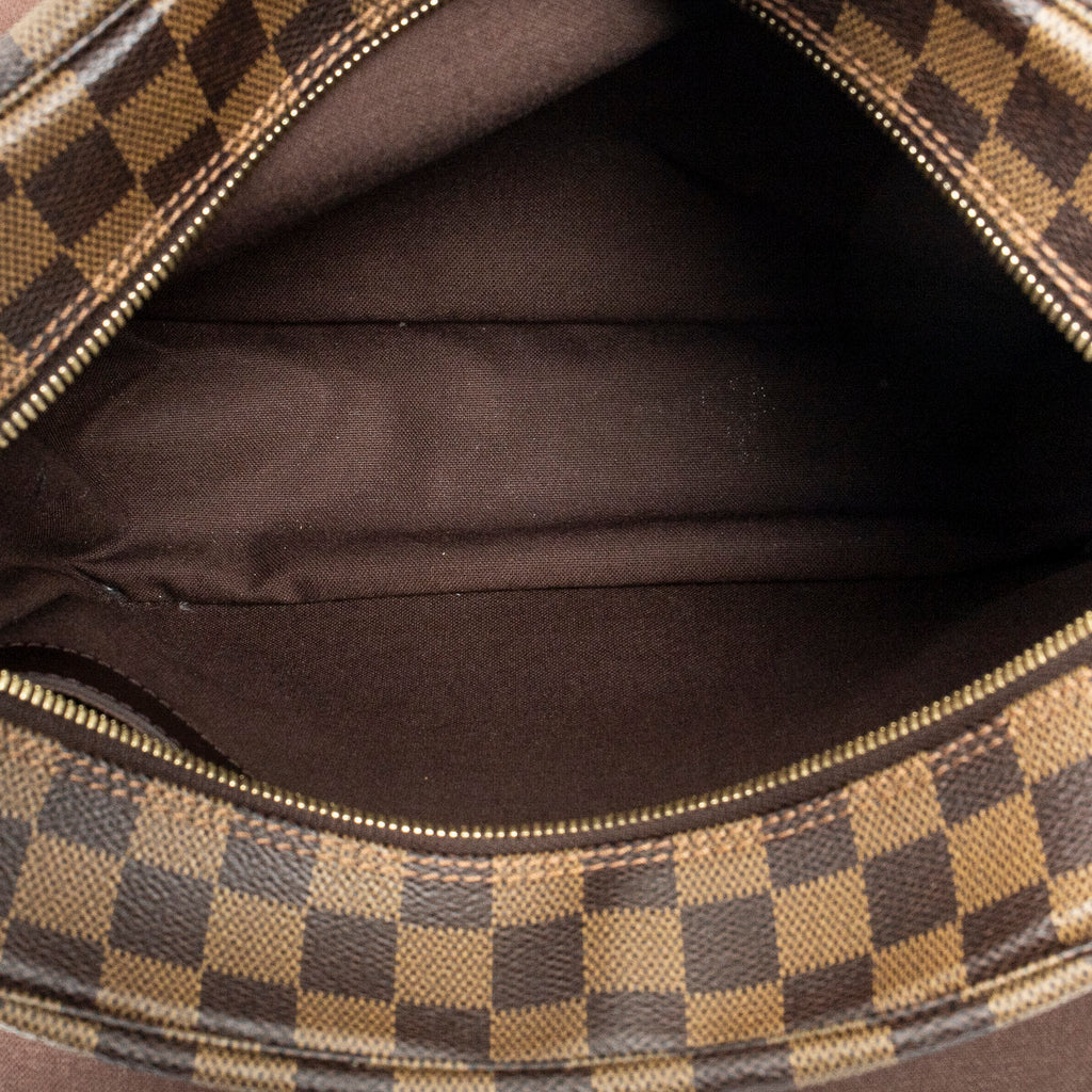 Shoulder Bag Naviglio Brown Damier Ebene