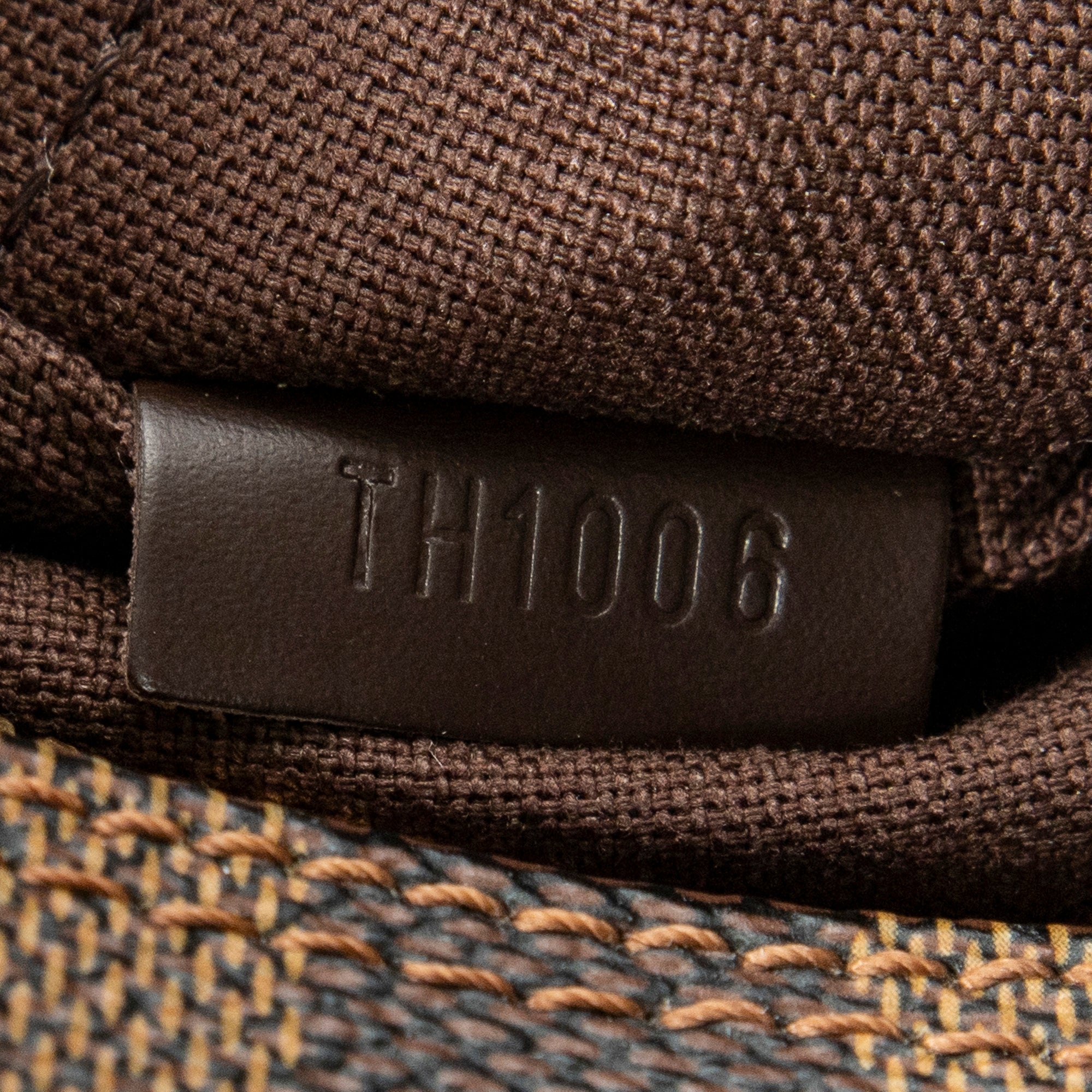 Shoulder Bag Naviglio Brown Damier Ebene