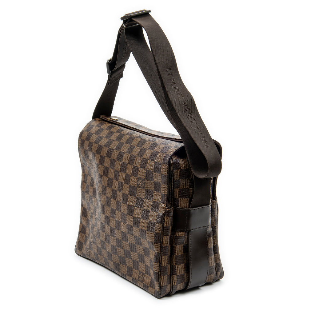 Shoulder Bag Naviglio Brown Damier Ebene