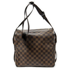 Shoulder Bag Naviglio Brown Damier Ebene