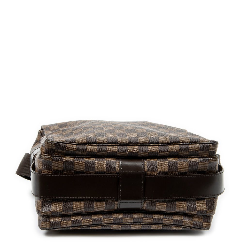 Shoulder Bag Naviglio Brown Damier Ebene
