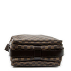 Shoulder Bag Naviglio Brown Damier Ebene