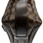 Shoulder Bag Naviglio Brown Damier Ebene