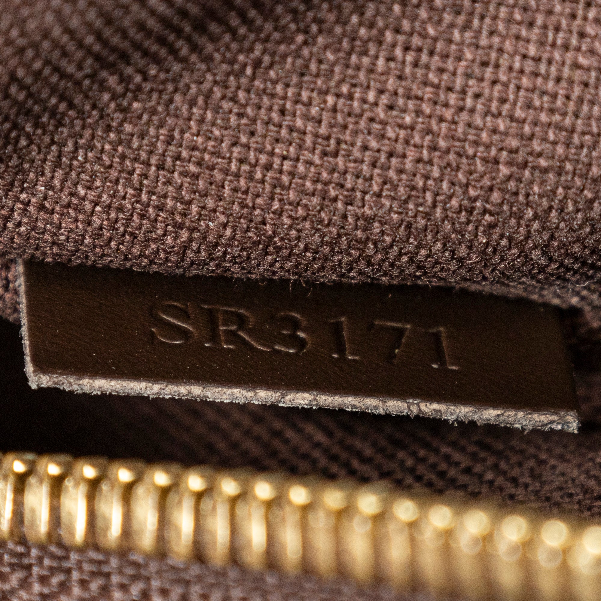 Shoulder Bag Naviglio Brown Damier Ebene