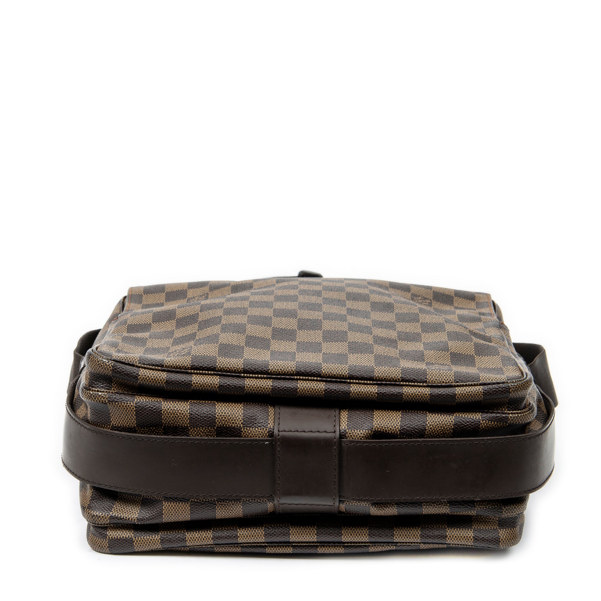 Bolso de Hombro Naviglio Marrón Damier Ebene