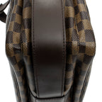 Bolso de Hombro Naviglio Marrón Damier Ebene