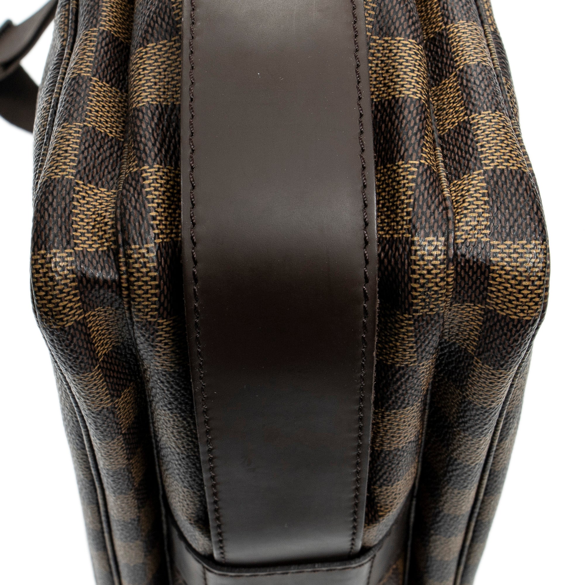 Bolso de Hombro Naviglio Marrón Damier Ebene