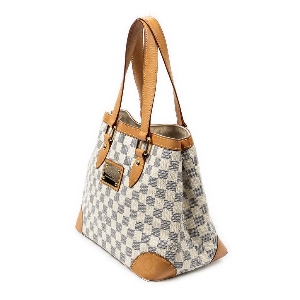 Shoulder Bag Hampstead PM Ivory Damier Azur