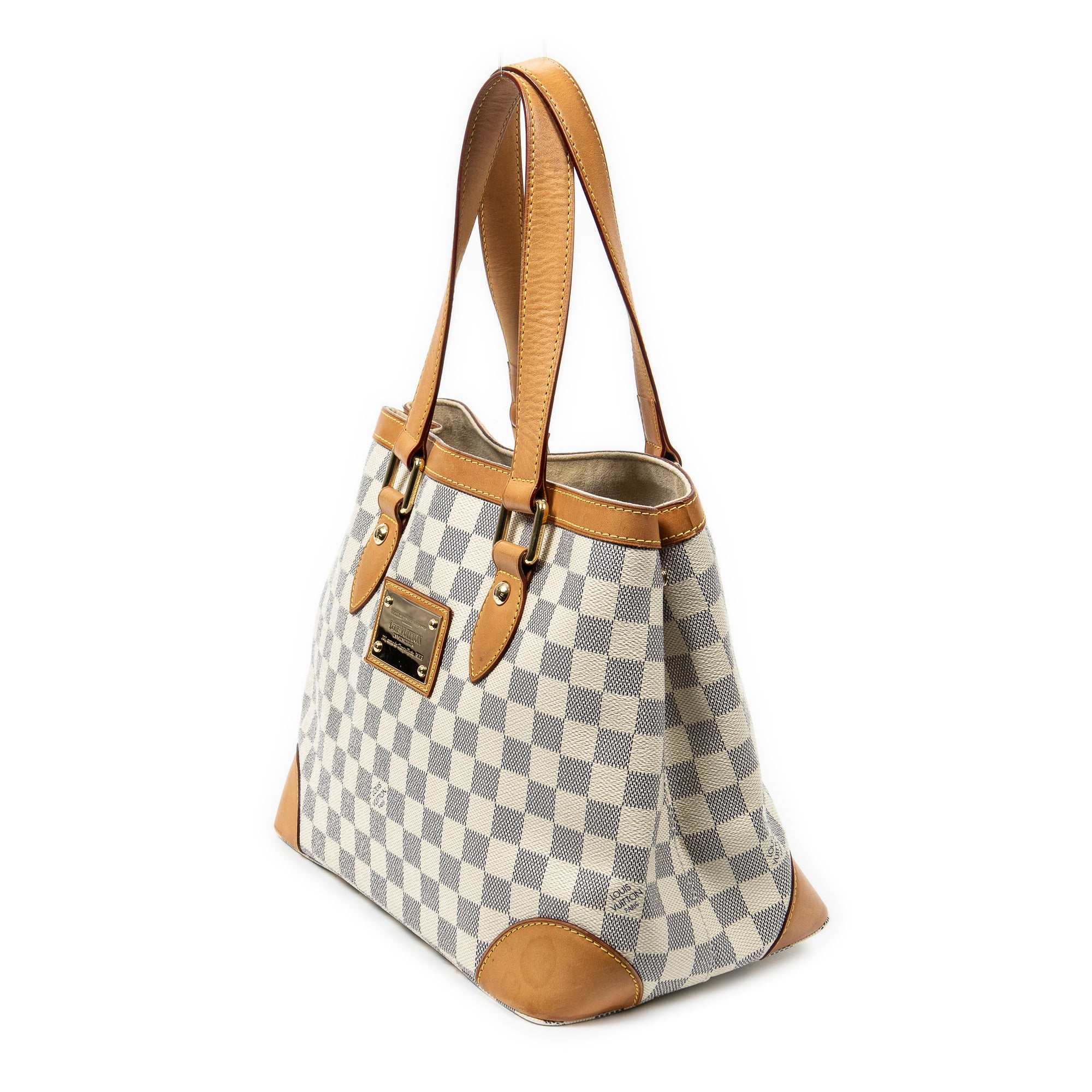 Shoulder Bag Hampstead PM Ivory Damier Azur