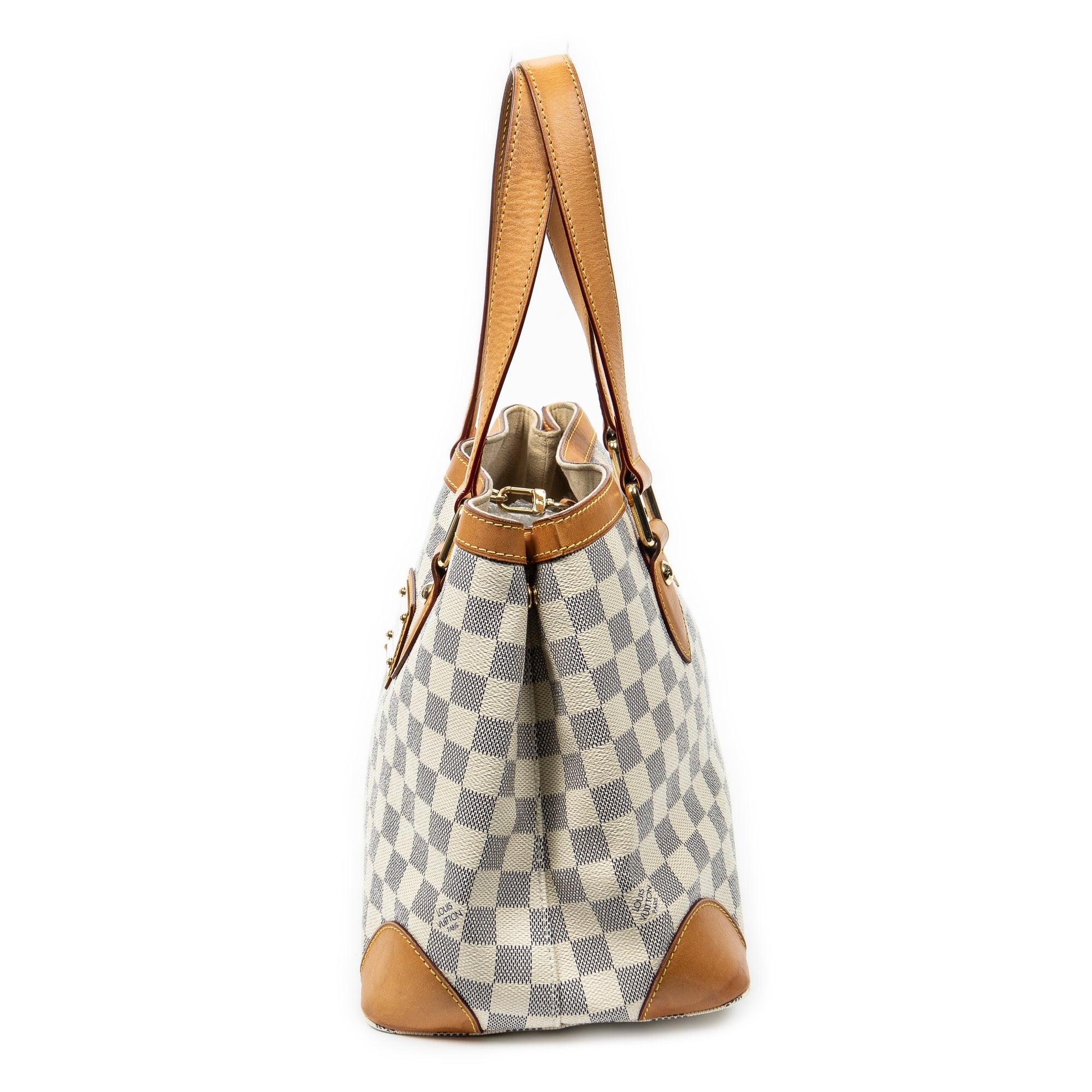Shoulder Bag Hampstead PM Ivory Damier Azur