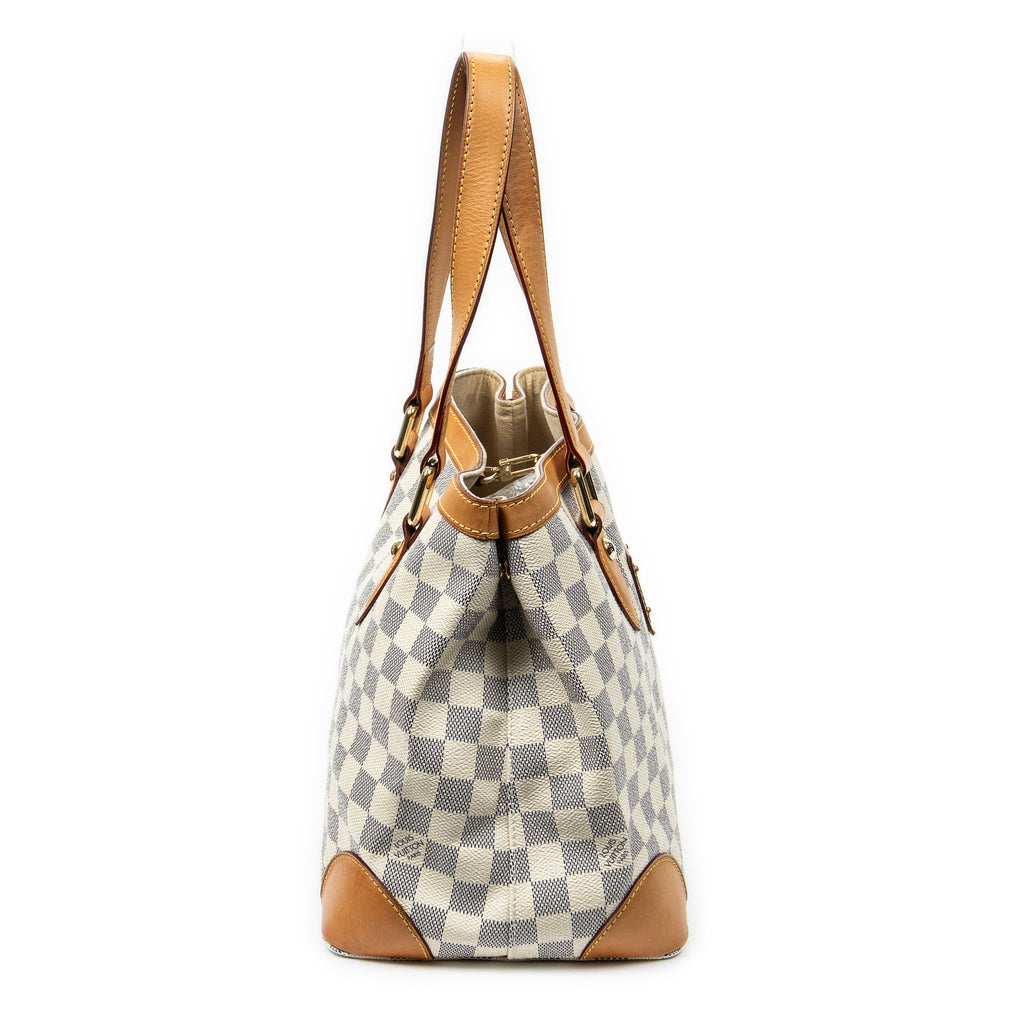 Shoulder Bag Hampstead PM Ivory Damier Azur
